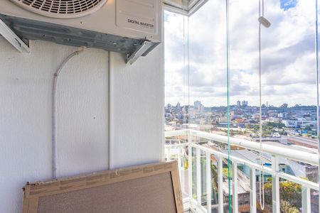 Apartamento à venda com 52m², 2 quartos e 1 vagaVaranda da sala 