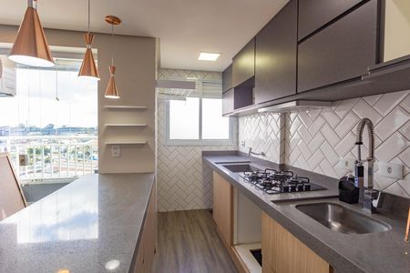 Cozinha  de apartamento à venda com 2 quartos, 52m² em Centro, Diadema