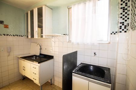 Cozinha e Área de Serviço de apartamento à venda com 2 quartos, 50m² em Madre Gertrudes, Belo Horizonte