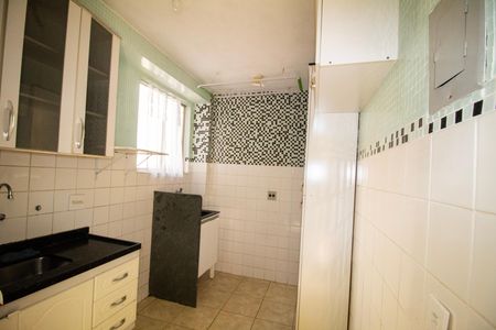 Cozinha  de apartamento à venda com 2 quartos, 50m² em Madre Gertrudes, Belo Horizonte