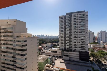 Vista da Varanda de kitnet/studio para alugar com 1 quarto, 26m² em Santo Amaro, São Paulo