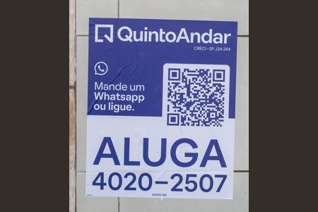Plaquinha de apartamento para alugar com 1 quarto, 34m² em Cidade Júlia, São Paulo