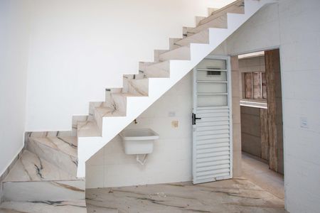 Cozinha de apartamento para alugar com 1 quarto, 34m² em Cidade Júlia, São Paulo