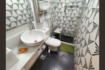 Apartamento para alugar com 84m², 2 quartos e sem vaga Apartamento para alugar com 84m², 2 quartos e sem vagaBanheiro da Suíte