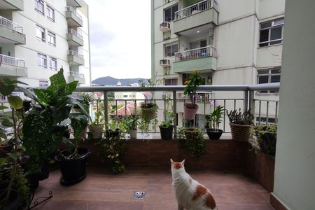 Varanda da Sala de apartamento à venda com 2 quartos, 73m² em Taquara, Rio de Janeiro