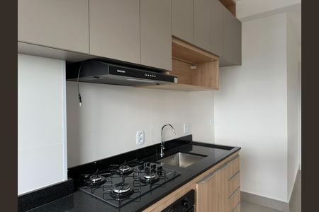 Cozinha de kitnet/studio para alugar com 1 quarto, 40m² em Loteamento Villa Branca, Jacareí