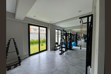 Área comum - Academia de kitnet/studio para alugar com 1 quarto, 40m² em Loteamento Villa Branca, Jacareí