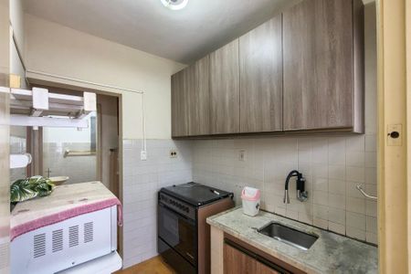 Cozinha de kitnet/studio para alugar com 0 quarto, 40m² em Canto do Forte, Praia Grande
