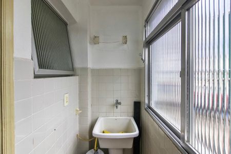 Área de Serviço de kitnet/studio para alugar com 0 quarto, 40m² em Canto do Forte, Praia Grande