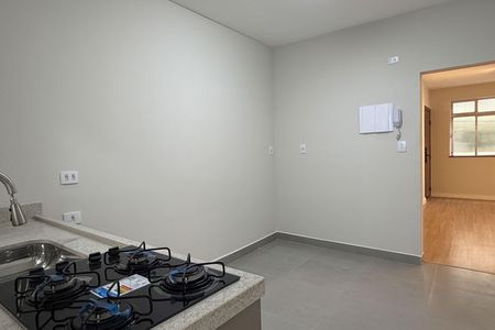 Cozinha e Área de Serviço de apartamento para alugar com 3 quartos, 89m² em Ponta da Praia, Santos