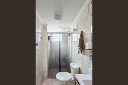 Banheiro Social de apartamento à venda com 2 quartos, 56m² em Santa Terezinha, São Bernardo do Campo