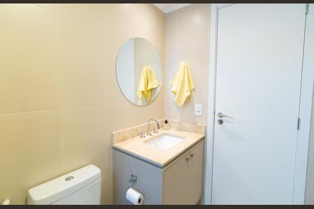 Banheiro da Suíte 3 de apartamento para alugar com 3 quartos, 177m² em Vila Clementino, São Paulo