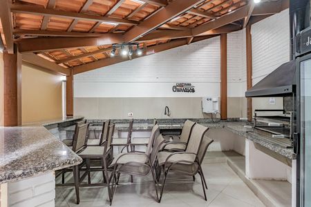 Área comum - Churrasqueira de apartamento à venda com 3 quartos, 102m² em Vila Gumercindo, São Paulo
