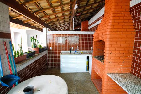Apartamento para alugar com 50m², 1 quarto e 1 vaga Apartamento para alugar com 50m², 1 quarto e 1 vagaÁrea comum - Churrasqueira