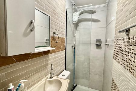 Banheiro da suíte 3 de casa à venda com 4 quartos, 390m² em Jardim Arizona, São Paulo