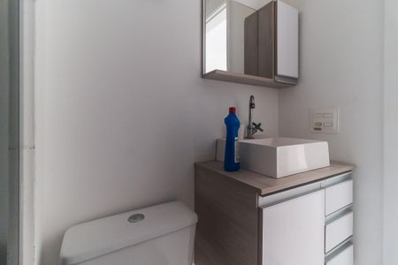 Banheiro de apartamento para alugar com 2 quartos, 60m² em Vila Nova Aparecida, Mogi das Cruzes
