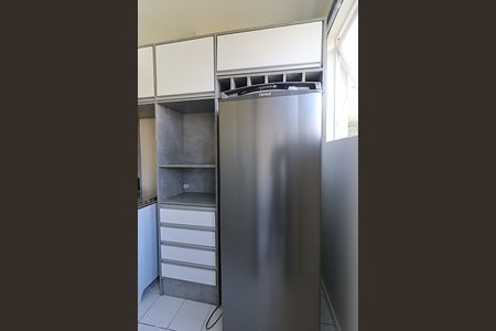 Cozinha de apartamento à venda com 1 quarto, 44m² em Boa Vista, Porto Alegre