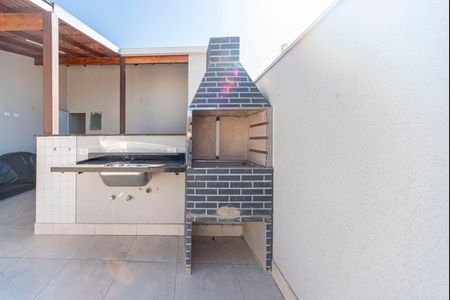 Varanda e Churrasqueira de apartamento para alugar com 2 quartos, 85m² em Vila Alice, Santo André