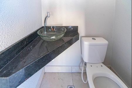 Lavabo da Cobertura de apartamento para alugar com 2 quartos, 85m² em Vila Alice, Santo André