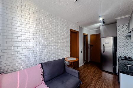 Sala de apartamento para alugar com 1 quarto, 24m² em Belenzinho, São Paulo