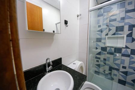 Banheiro  de apartamento à venda com 1 quarto, 36m² em Vila Formosa, São Paulo