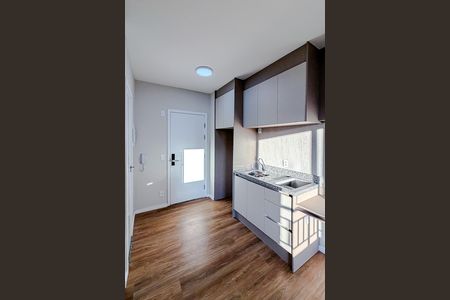 Cozinha de kitnet/studio à venda com 1 quarto, 28m² em Liberdade, São Paulo