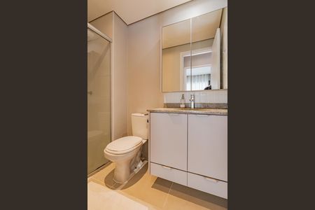 Banheiro de apartamento à venda com 1 quarto, 33m² em Ipiranga, São Paulo