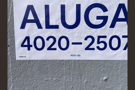 Plaquinha IKK-190 de casa para alugar com 1 quarto, 40m² em Jardim Boa Vista (zona Oeste), São Paulo