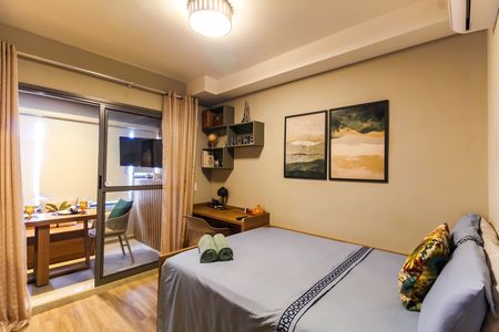 Studio para alugar com 30m², 1 quarto e sem vaga Studio para alugar com 30m², 1 quarto e sem vagaSala/Quarto