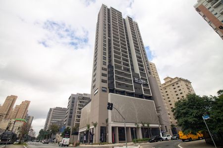 Fachada do Prédio de kitnet/studio à venda com 1 quarto, 30m² em Vila Cordeiro, São Paulo