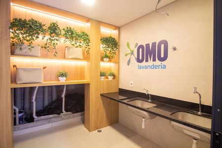 Área comum - Lavanderia de kitnet/studio à venda com 1 quarto, 30m² em Vila Cordeiro, São Paulo