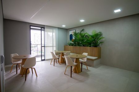 Área comum - Coworking de kitnet/studio à venda com 1 quarto, 30m² em Vila Cordeiro, São Paulo
