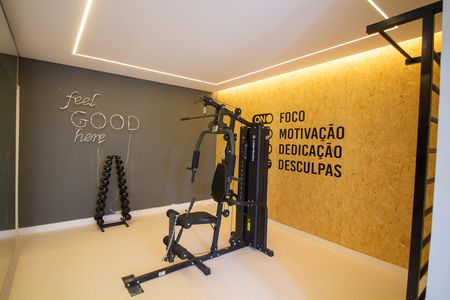 Área comum - Academia de kitnet/studio à venda com 1 quarto, 30m² em Vila Cordeiro, São Paulo