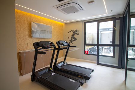 Área comum - Academia de kitnet/studio à venda com 1 quarto, 30m² em Vila Cordeiro, São Paulo