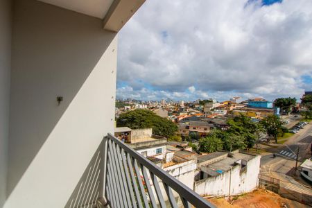 Varanda da sala de apartamento à venda com 3 quartos, 71m² em Vila Bela Vista, Santo André