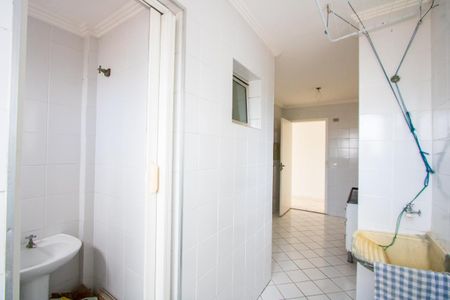 Área de serviço de apartamento à venda com 3 quartos, 71m² em Vila Bela Vista, Santo André