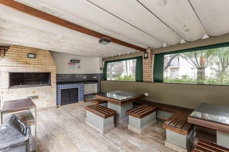 Área comum - Churrasqueira de apartamento para alugar com 1 quarto, 54m² em Vila Olímpia, São Paulo