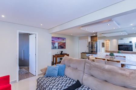 Sala de apartamento para alugar com 2 quartos, 70m² em Moinho Velho, São Paulo