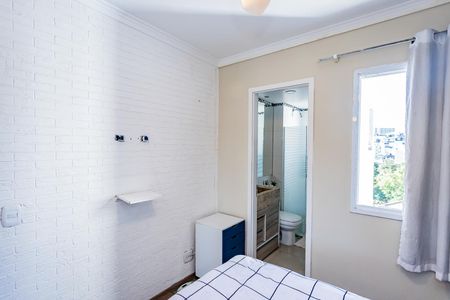 Suite de apartamento para alugar com 2 quartos, 70m² em Moinho Velho, São Paulo