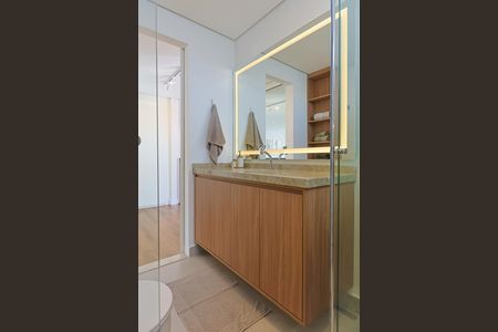 Studio à venda com 85m², 1 quarto e 2 vagas Studio à venda com 85m², 1 quarto e 2 vagasBanheiro