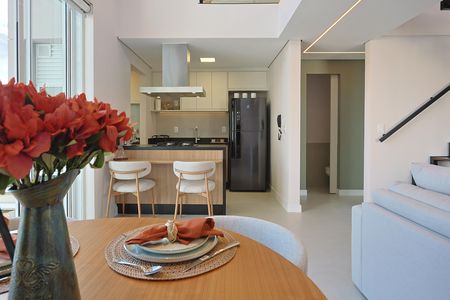 cozinha de kitnet/studio à venda com 1 quarto, 85m² em Morumbi, São Paulo