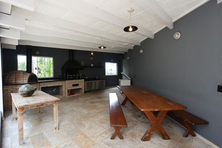Área comum - Churrasqueira de kitnet/studio à venda com 1 quarto, 85m² em Morumbi, São Paulo