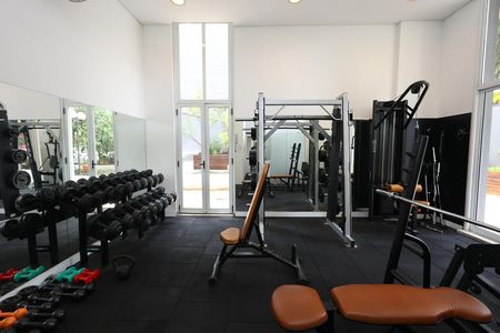 Studio à venda com 85m², 1 quarto e 2 vagas Studio à venda com 85m², 1 quarto e 2 vagasÁrea comum - Academia
