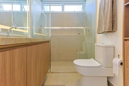 Studio à venda com 85m², 1 quarto e 2 vagas Studio à venda com 85m², 1 quarto e 2 vagasBanheiro