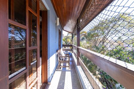 Varanda do Quarto duplo de casa de condomínio para alugar com 5 quartos, 360m² em São Paulo Ii, Cotia