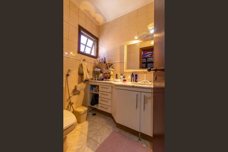 Banheiro do Quarto 4 - Suíte de casa de condomínio para alugar com 5 quartos, 360m² em São Paulo Ii, Cotia