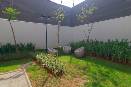 Área comum - Churrasqueira de kitnet/studio para alugar com 1 quarto, 25m² em Jardim das Acacias, São Paulo