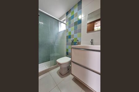 Banheiro da Suíte 1 de apartamento à venda com 1 quarto, 50m² em São Francisco, Niterói