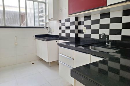 Cozinha de apartamento à venda com 1 quarto, 50m² em São Francisco, Niterói
