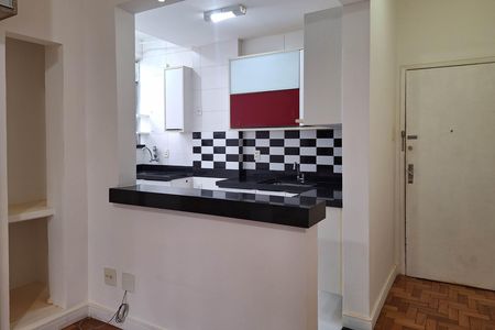 Cozinha de apartamento à venda com 1 quarto, 50m² em São Francisco, Niterói